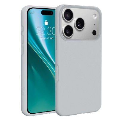 Кейс Etteri Silicone Mag за iPhone 17 Pro / 18 Pro сребрист
