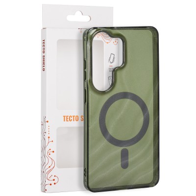 Калъф Tecto Shield Desert Mag за Samsung Galaxy S26 Ultra тъмномаслинен