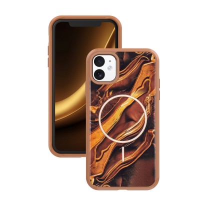 Калъф Golden Autumn за iPhone 11 кафяв