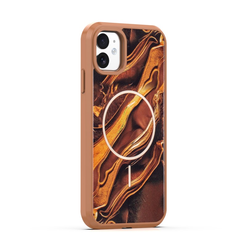 Калъф Golden Autumn за iPhone 11 кафяв