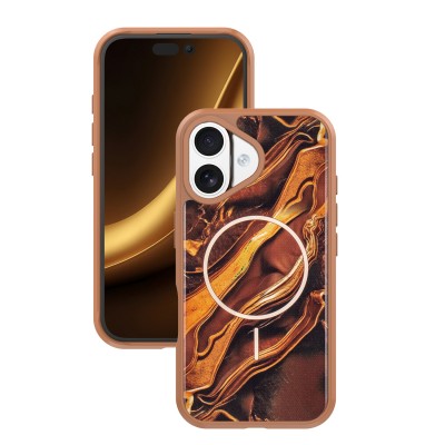 Калъф Golden Autumn за iPhone 17 6,3'' кафяв