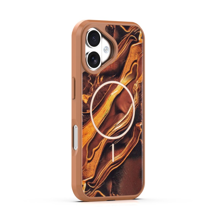 Калъф Golden Autumn за iPhone 17 6,3'' кафяв