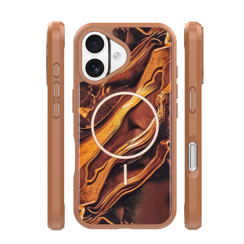 Калъф Golden Autumn за iPhone 17 6,3'' кафяв