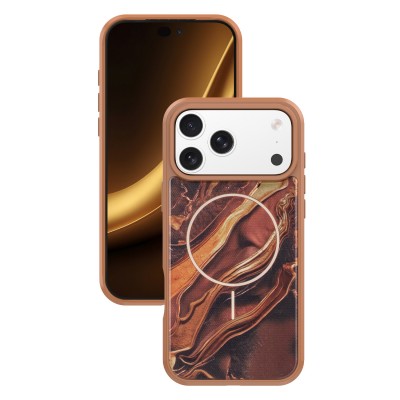 Калъф Golden Autumn за iPhone 17 Pro / 18 Pro 6,3'' кафяв