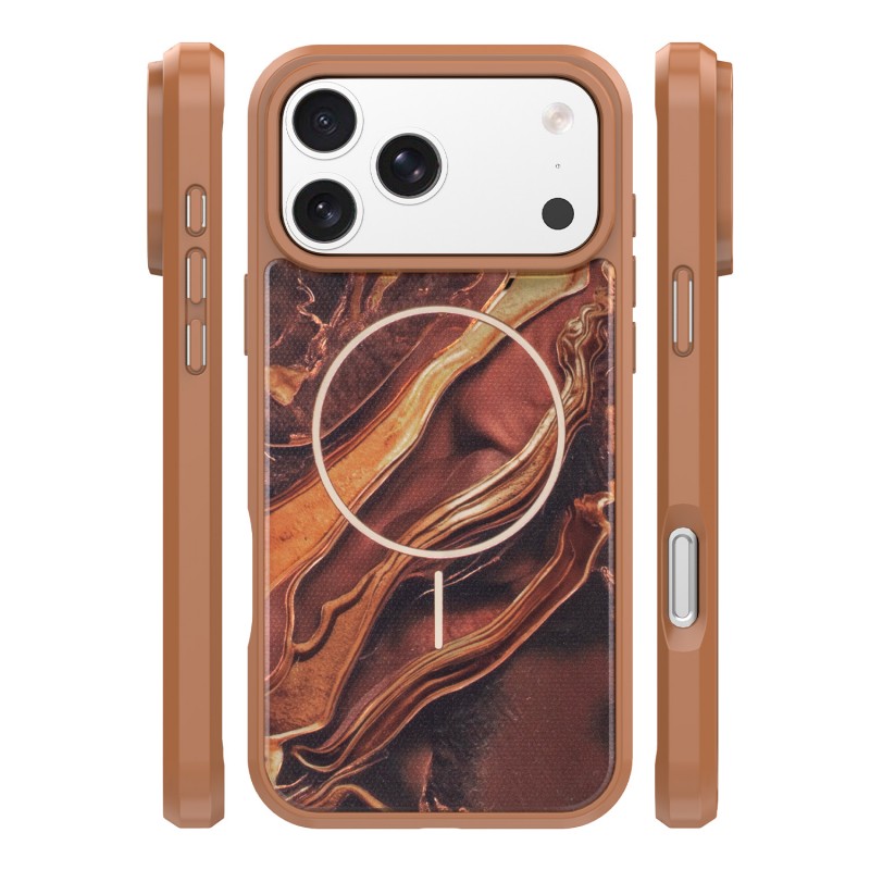 Калъф Golden Autumn за iPhone 17 Pro Max / 18 Pro Max 6,9'' кафяв