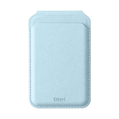 Портфейл за карти Etteri Trio Mag със стойка небесносин