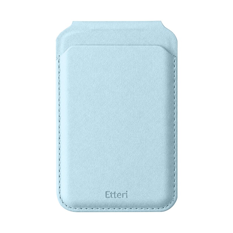 Портфейл за карти Etteri Trio Mag със стойка небесносин