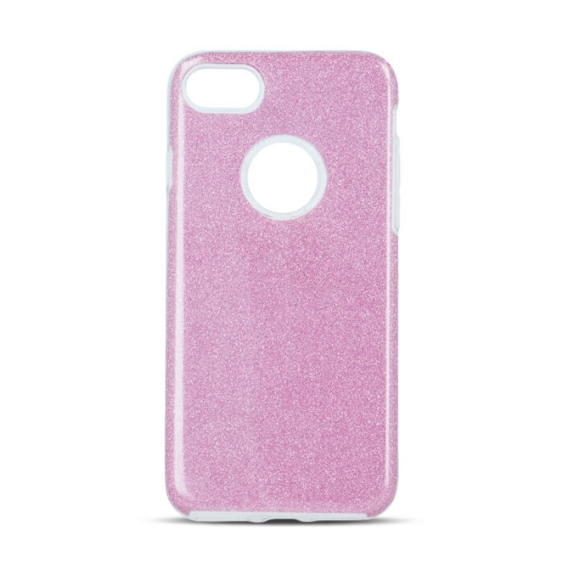 Калъф Glitter 3in1 за iPhone 7 / 8 / SE 2020 / SE 2022 розов