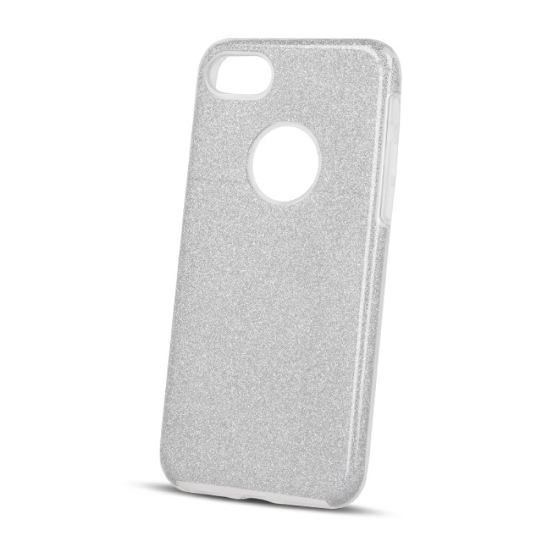 Калъф Glitter 3in1 за iPhone 7 / 8 / SE 2020 / SE 2022 сребрист