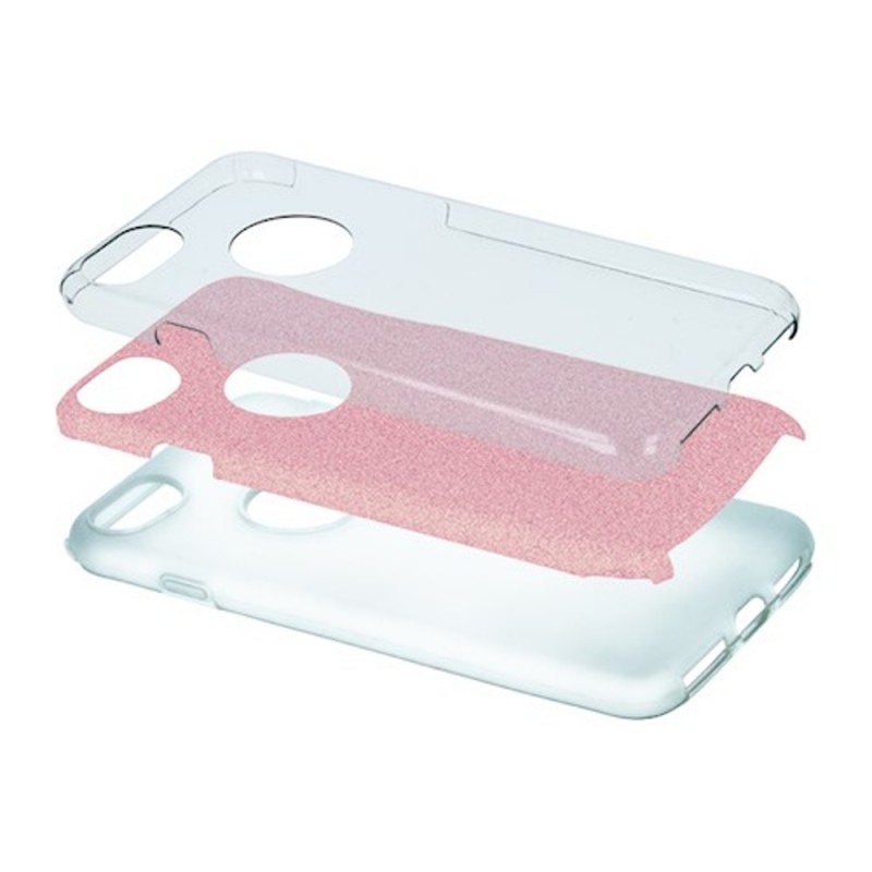Glitter 3in1 overlay за Samsung Galaxy A26, розов