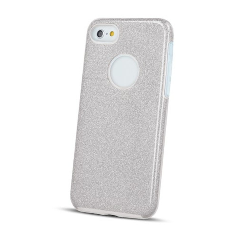 Glitter 3in1 overlay за Xiaomi Redmi Note 10 5G / Poco M3 Pro / M3 Pro 5G сребрист
