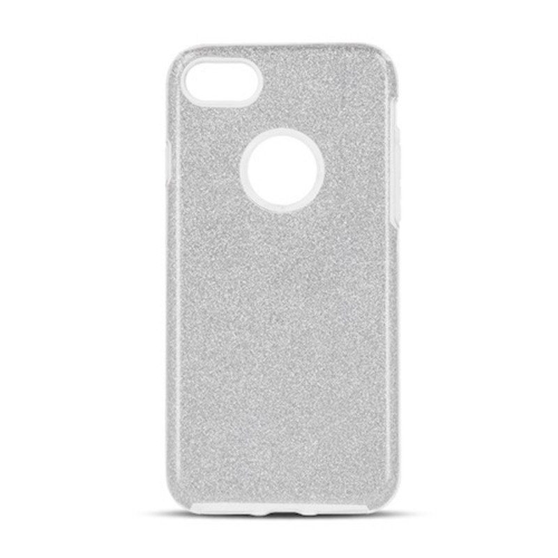 Glitter 3in1 overlay за Xiaomi Redmi Note 10 5G / Poco M3 Pro / M3 Pro 5G сребрист