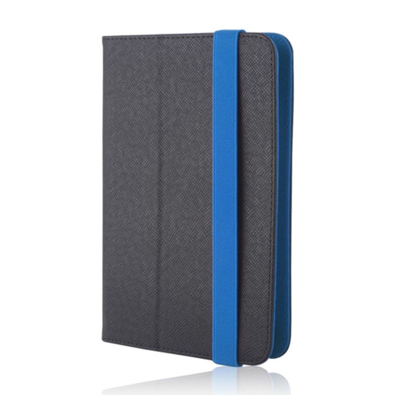 Uniwersalne etui ORBI do tabletów 9-11''(L27 x W20 cm) czarno-niebieskie