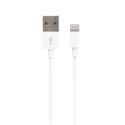 Forever USB - Lightning кабел 3.0 m 1A бял
