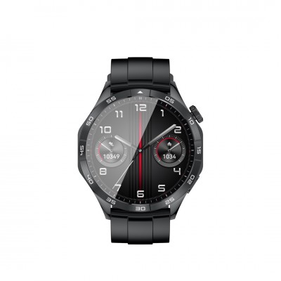 XO смарт часовник Watch 4 Amoled, черен
