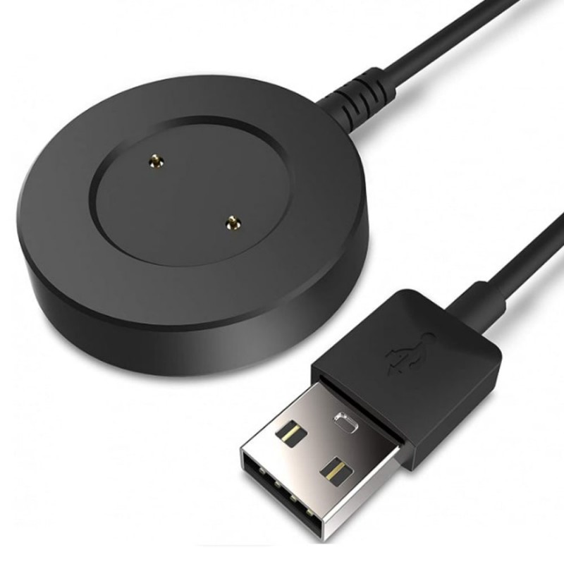 Универсален магнитен кабел за безжично зареждане на смарт часовник Huawei MBX HW-2, Черен