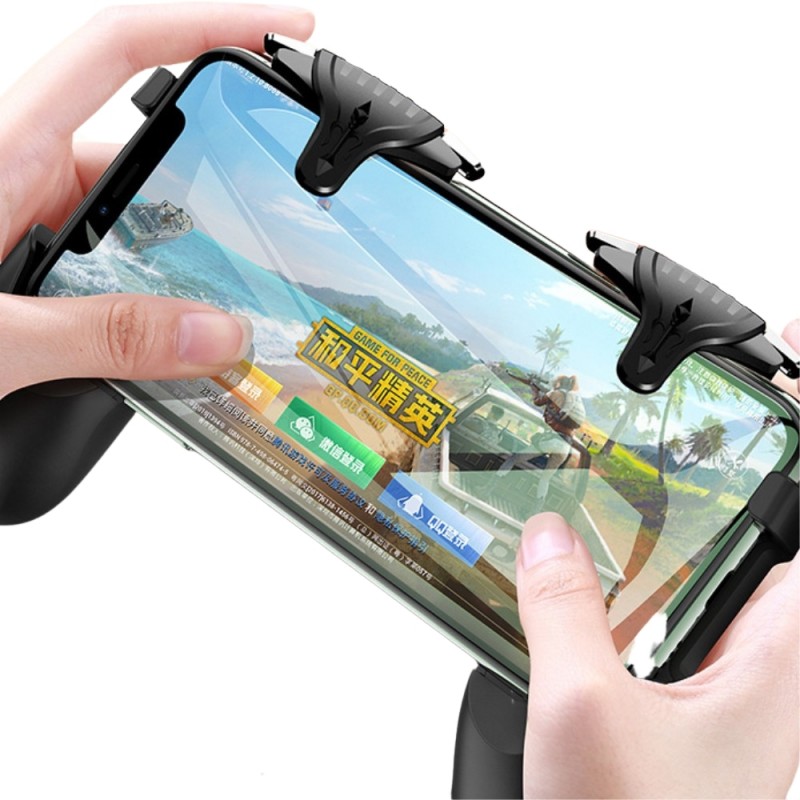 Джойстик държач bSmart Trigger за игри, комплект 2 броя, Черен