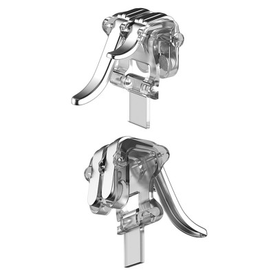 Джойстик държач bSmart W6 за игри, комплект 2 броя, Сребрист