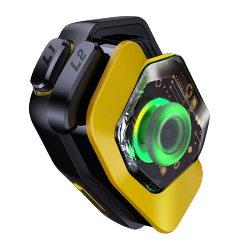 Джойстик за телефон bSmart C1 за игри, с ниска латентност, безжичен, Черен/Жълт