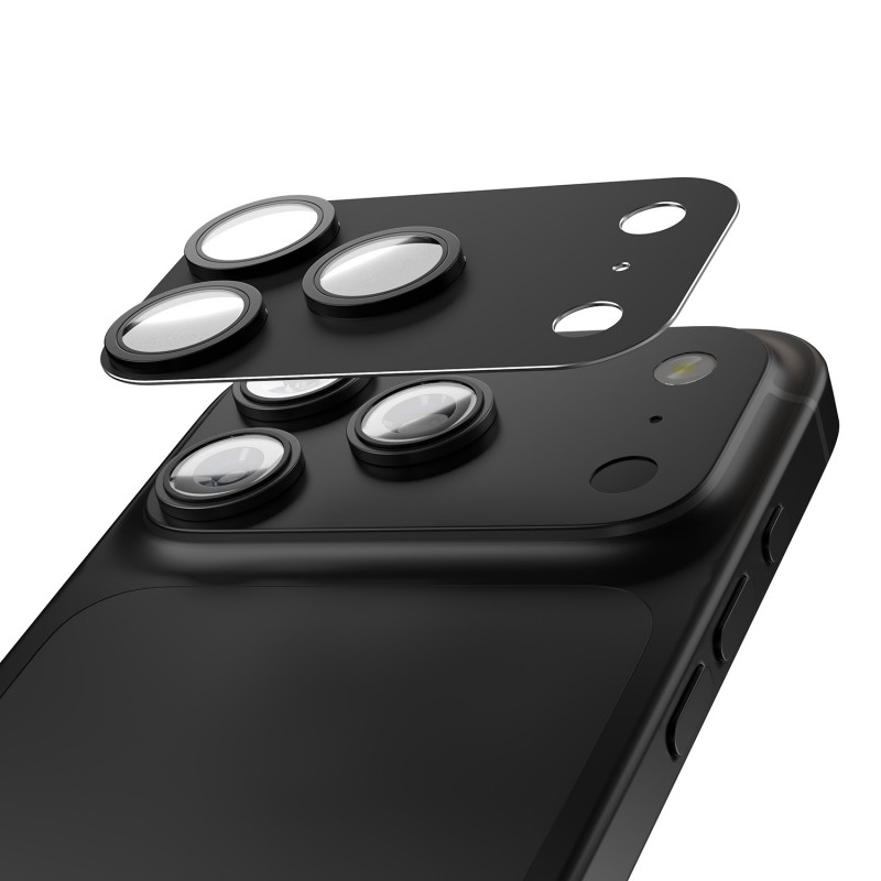 Etteri протектор задна камера пълна защита за iPhone 17 Pro (6.3), черен