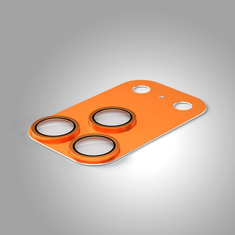 Etteri протектор задна камера пълна защита за iPhone 17 Pro (6.3), оранжев