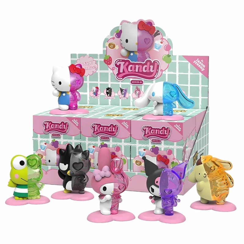 Фигурка изненада Mighty Jaxx - Hello Kitty Kandy x Sanrio ft.  Freeny Series 1, Blind Box
