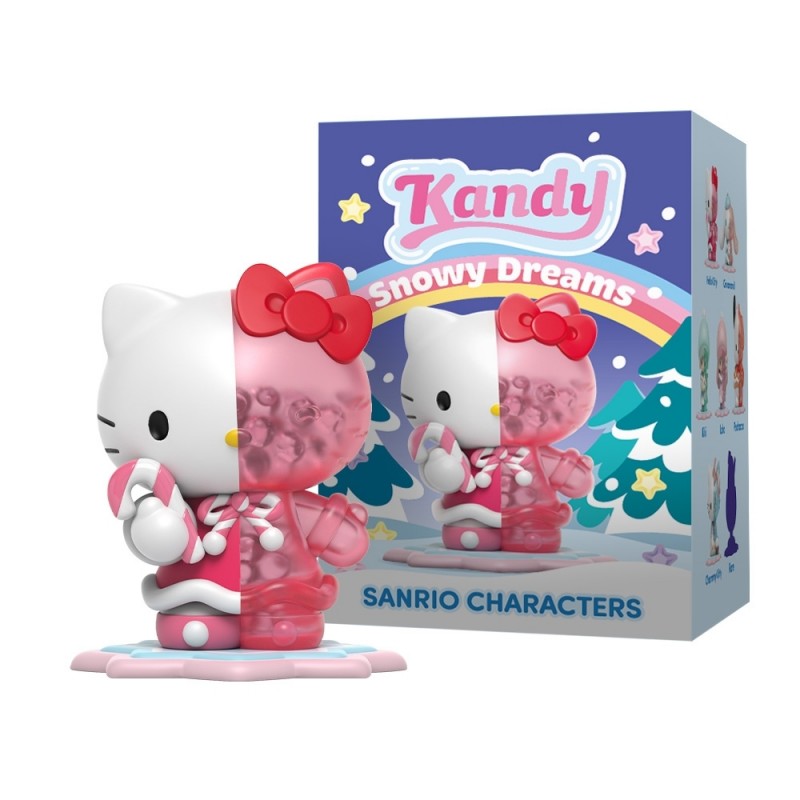 Фигурка изненада Mighty Jaxx - Hello Kitty Snowy Dream Kandy x Sanrio Series 3, Blind Box