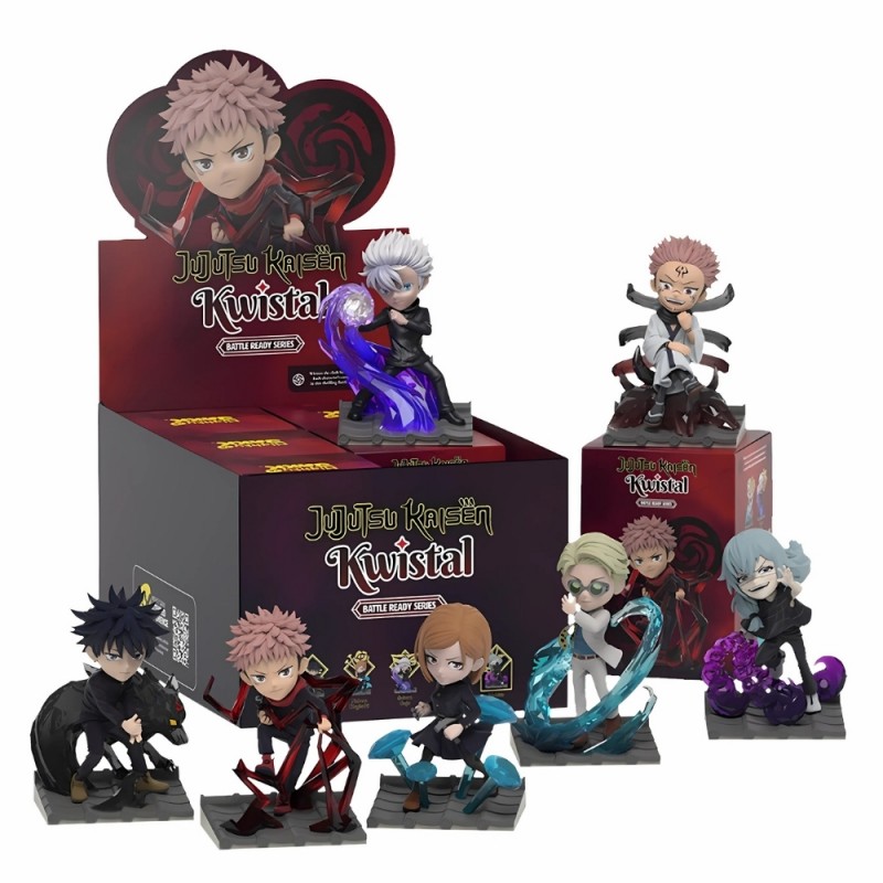 Фигурка изненада Mighty Jaxx - Jujutsu Kaisen Battle Ready Kwistal Fwenz, Blind Box