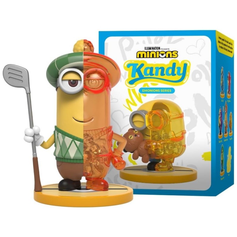 Фигурка изненада Mighty Jaxx - Minions Kandy x Minions - Emonions, Blind Box