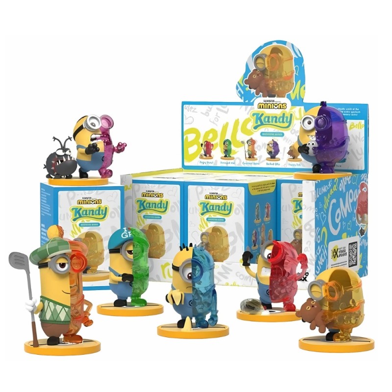Фигурка изненада Mighty Jaxx - Minions Kandy x Minions - Emonions, Blind Box