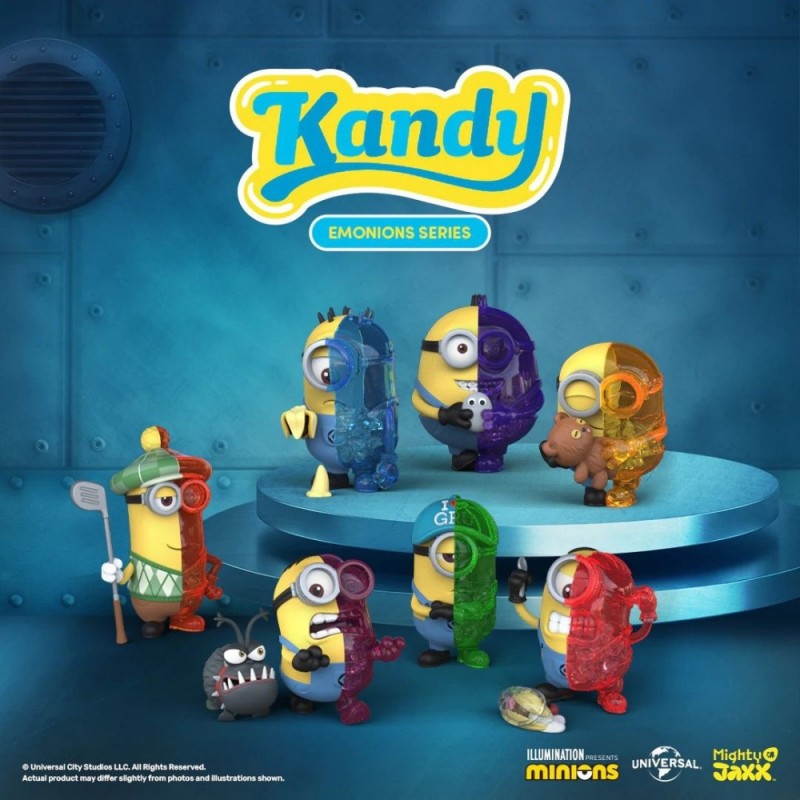 Фигурка изненада Mighty Jaxx - Minions Kandy x Minions - Emonions, Blind Box