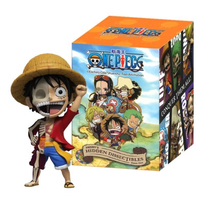Фигурка изненада Mighty Jaxx - One Piece Freeny Hidden Dissectibles Series 1, Blind Box