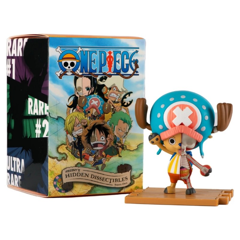 Фигурка изненада Mighty Jaxx - One Piece Freeny Hidden Dissectibles Series 1, Blind Box