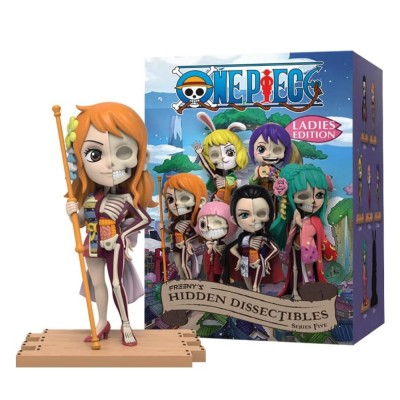 Фигурка изненада Mighty Jaxx - One Piece Freeny Hidden Dissectibles Series 5 - Ladies Edition, Blind Box