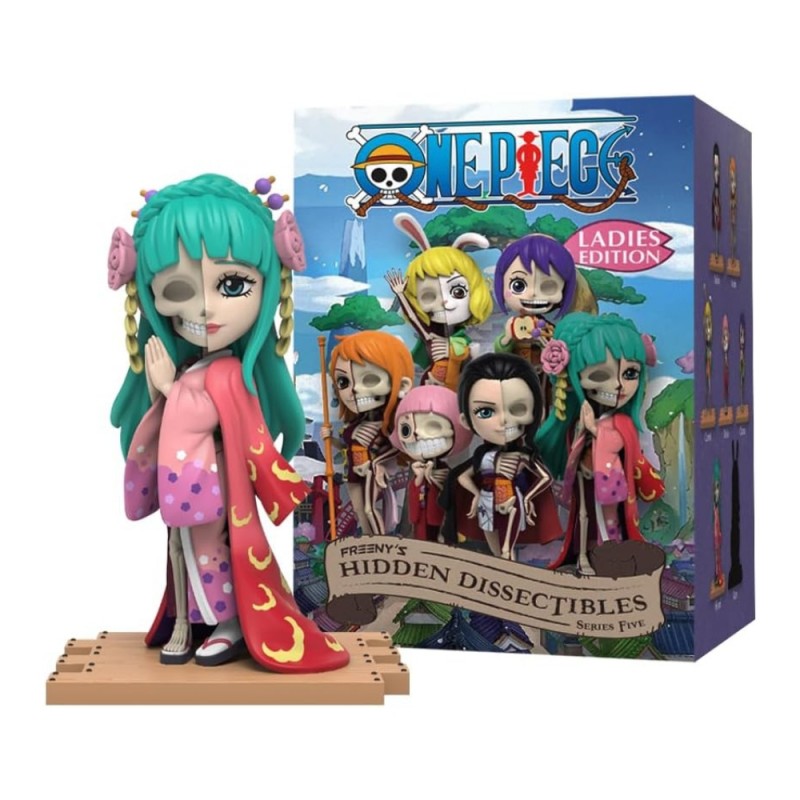 Фигурка изненада Mighty Jaxx - One Piece Freeny Hidden Dissectibles Series 5 - Ladies Edition, Blind Box