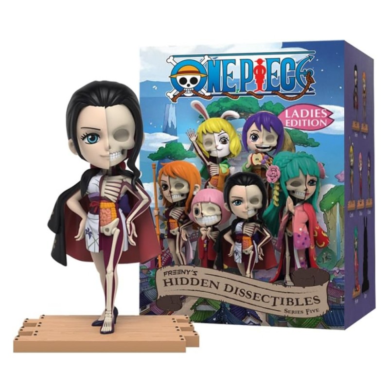 Фигурка изненада Mighty Jaxx - One Piece Freeny Hidden Dissectibles Series 5 - Ladies Edition, Blind Box