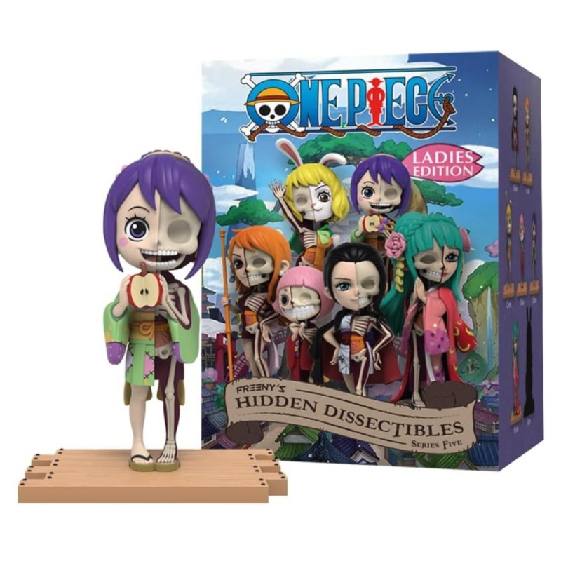 Фигурка изненада Mighty Jaxx - One Piece Freeny Hidden Dissectibles Series 5 - Ladies Edition, Blind Box