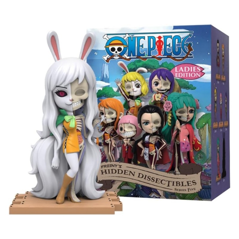 Фигурка изненада Mighty Jaxx - One Piece Freeny Hidden Dissectibles Series 5 - Ladies Edition, Blind Box