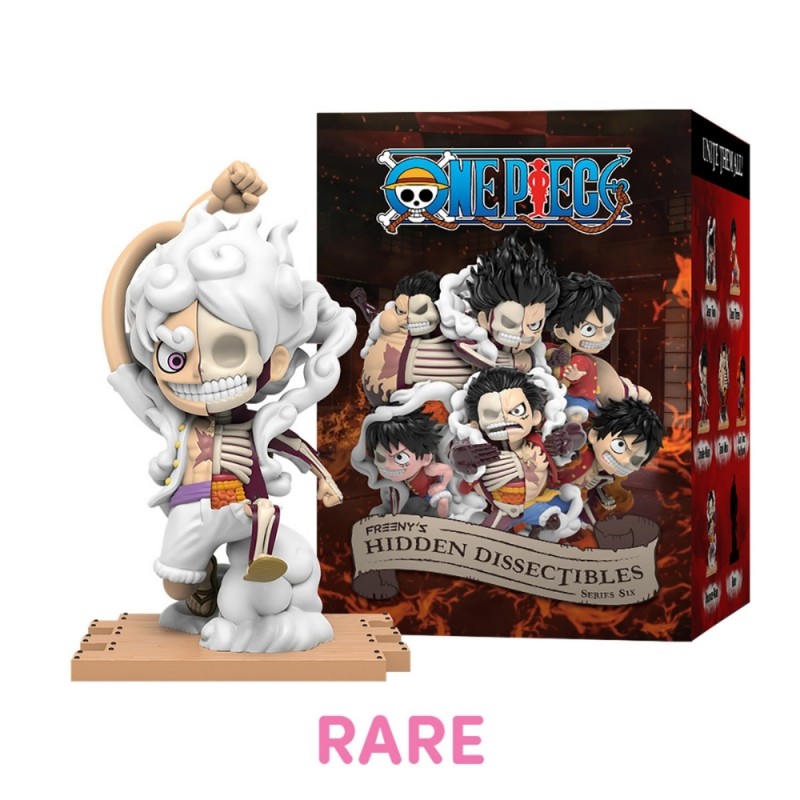 Фигурка изненада Mighty Jaxx - One Piece Freeny Hidden Dissectibles Series 6 Luffy’s Gears Edition, Blind Box