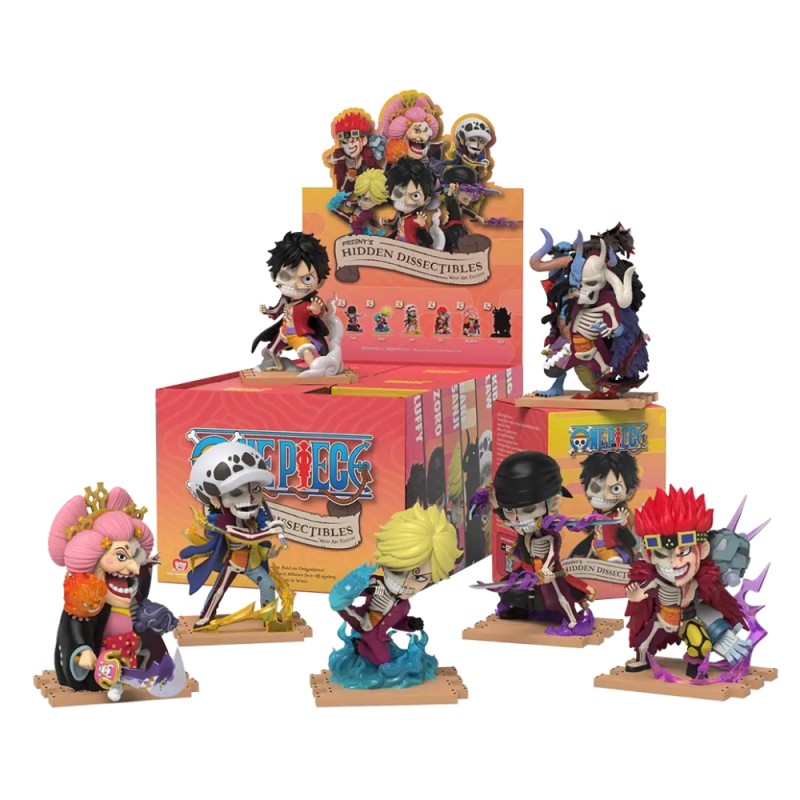 Фигурка изненада Mighty Jaxx - One Piece Freeny Hidden Dissectibles Series 7 Wano, Blind Box