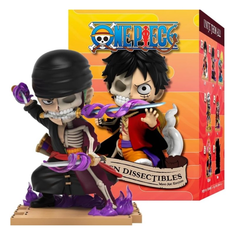Фигурка изненада Mighty Jaxx - One Piece Freeny Hidden Dissectibles Series 7 Wano, Blind Box