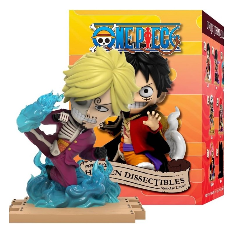 Фигурка изненада Mighty Jaxx - One Piece Freeny Hidden Dissectibles Series 7 Wano, Blind Box