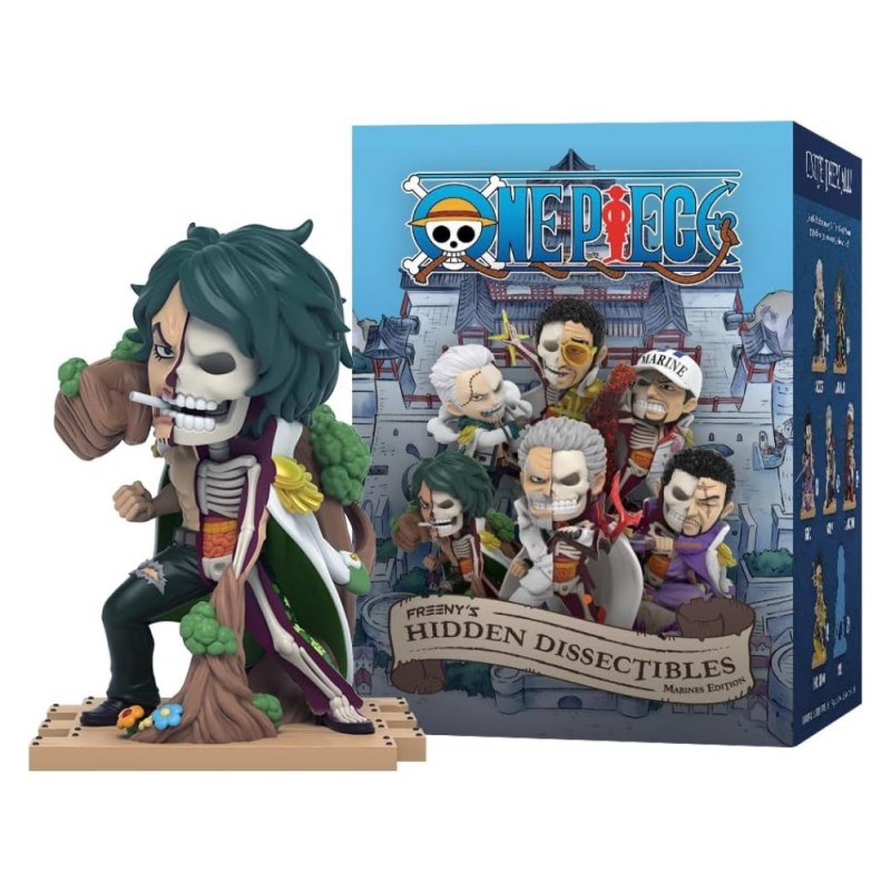 Фигурка изненада Mighty Jaxx - One Piece Freeny Hidden Dissectibles Series 8 Marines Edition, Blind Box