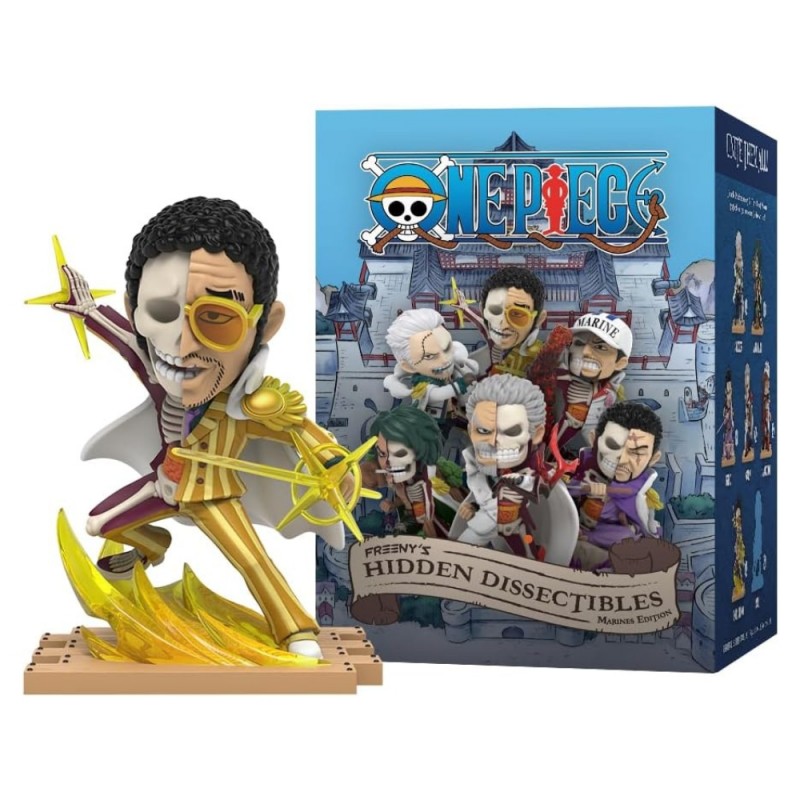 Фигурка изненада Mighty Jaxx - One Piece Freeny Hidden Dissectibles Series 8 Marines Edition, Blind Box