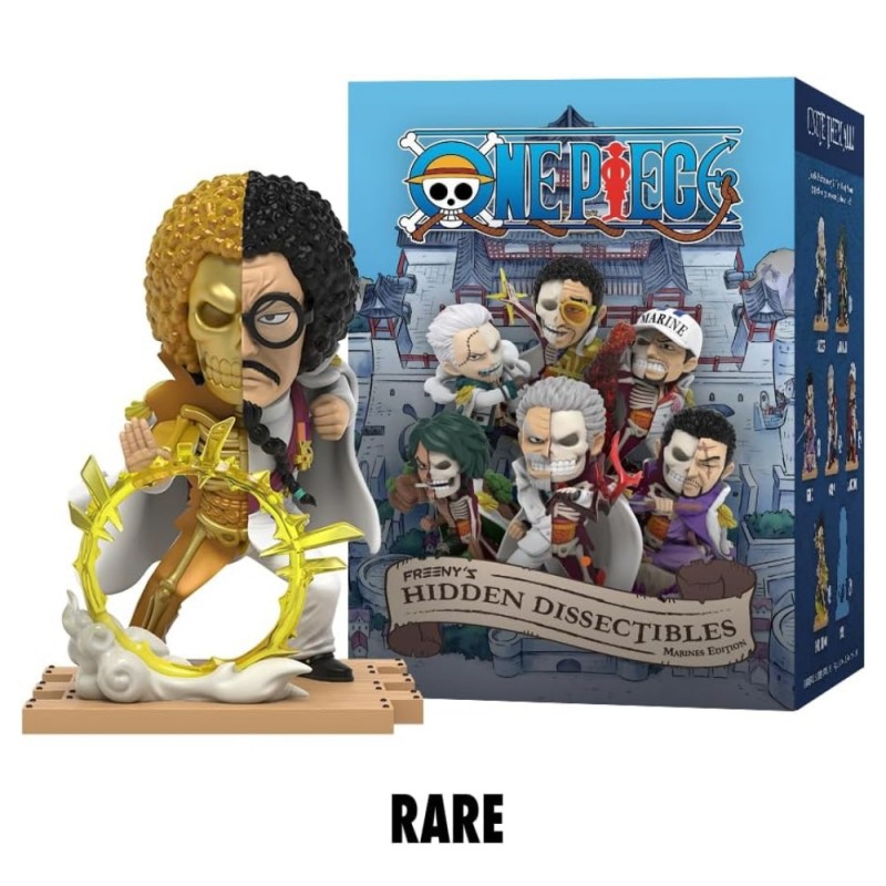 Фигурка изненада Mighty Jaxx - One Piece Freeny Hidden Dissectibles Series 8 Marines Edition, Blind Box