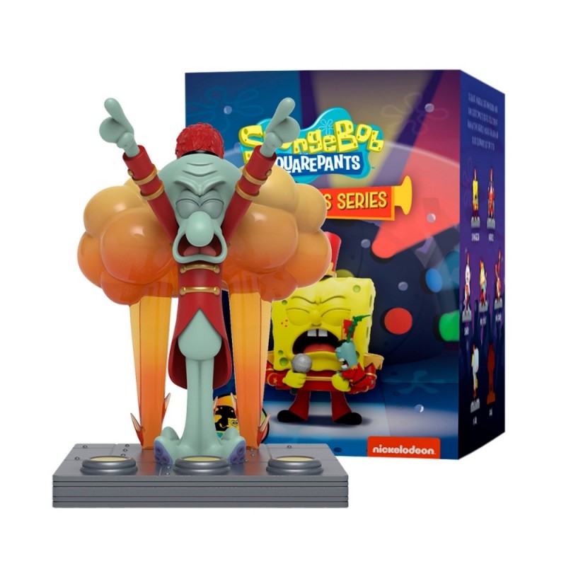 Фигурка изненада Mighty Jaxx - SpongeBob SquarePants Band Geek, Blind Box