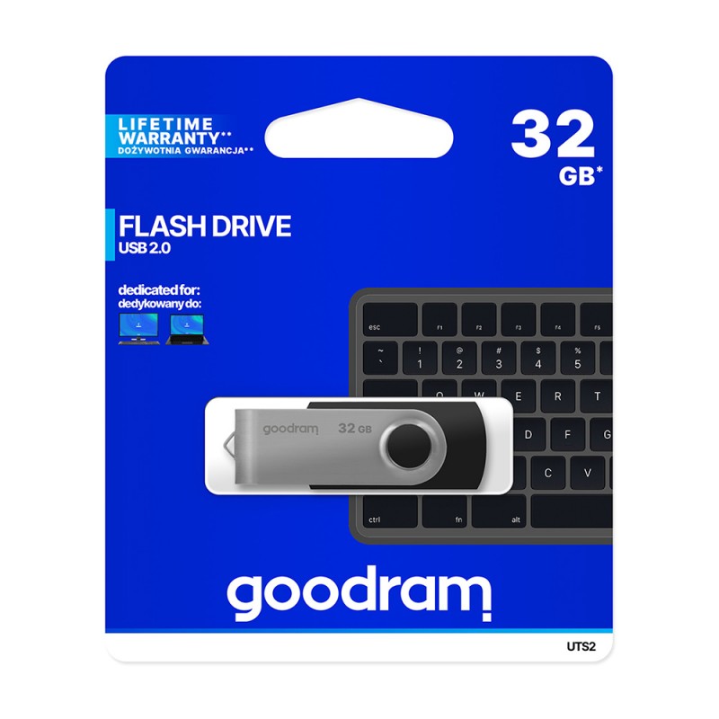Флаш памет 32GB USB 2.0, Goodram Twister
