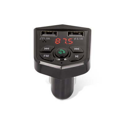 FM Трансмитер за кола Maxlife MXFT-02 с блутут, Черен