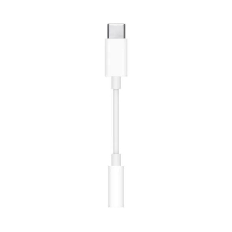 Кабел AUX HQ за Apple, 3.5мм към Type C, В кутия, Бял