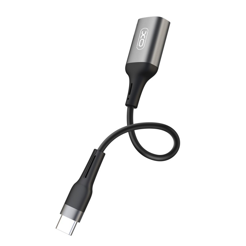 Кабел OTG XO NB201, Type C към USB, Черен